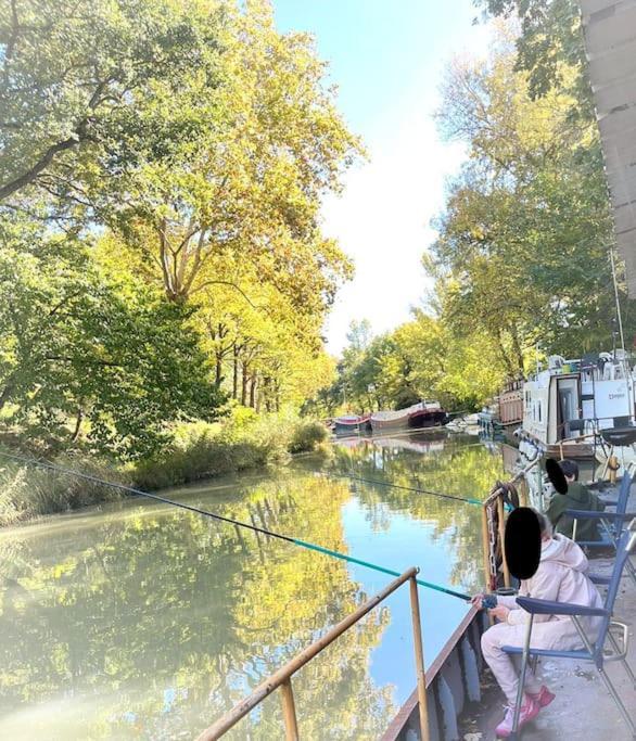 Insolite Peniche Amazonie Canal Du Midi Gardouch Екстериор снимка