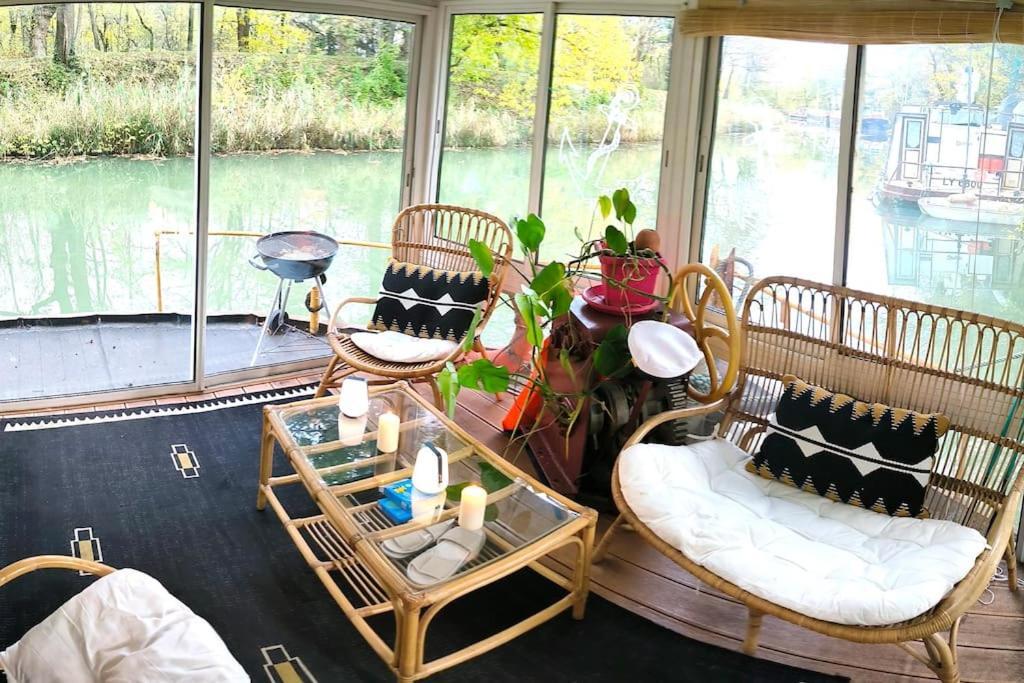 Insolite Peniche Amazonie Canal Du Midi Gardouch Екстериор снимка